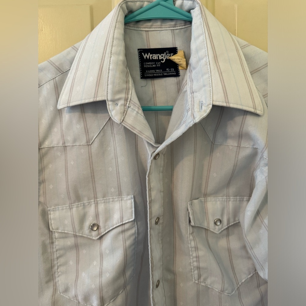 Vintage Wrangler Pearl Snap